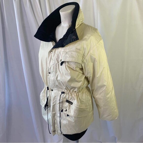 KANUK CREAM WINTER COAT CANADA WINTER WARM COAT WATERPROOF OFF WHITE WOMEN 2 - Picture 8 of 17
